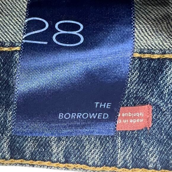 ANTHROPOLOGIE PILCRO The Borrowed Boyfriend Patchwork Jean 28 - Picture 9 of 16